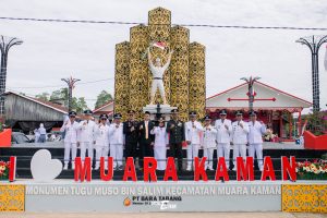 Apel Hari Pahlawan di Kecamatan Muara Kaman, Warga Kenang Perjuangan Pahlawan Muso Bin Salim