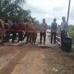 Peresmian Jembatan Merah Putih Presisi Desa Panca Jaya