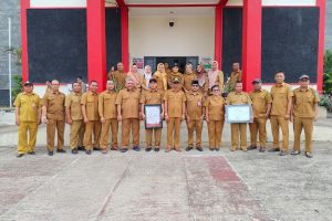 Apel Pagi dan Pelepasan ASN Mutasi di Kantor Camat Muara Kaman