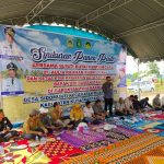 Bupati Kukar Hadiri Syukuran Panen Padi di Desa Sidomukti, Muara Kaman