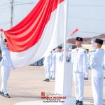 Upacara Bendera HUT ke-81 Kemerdekaan RI di Kecamatan Muara Kaman